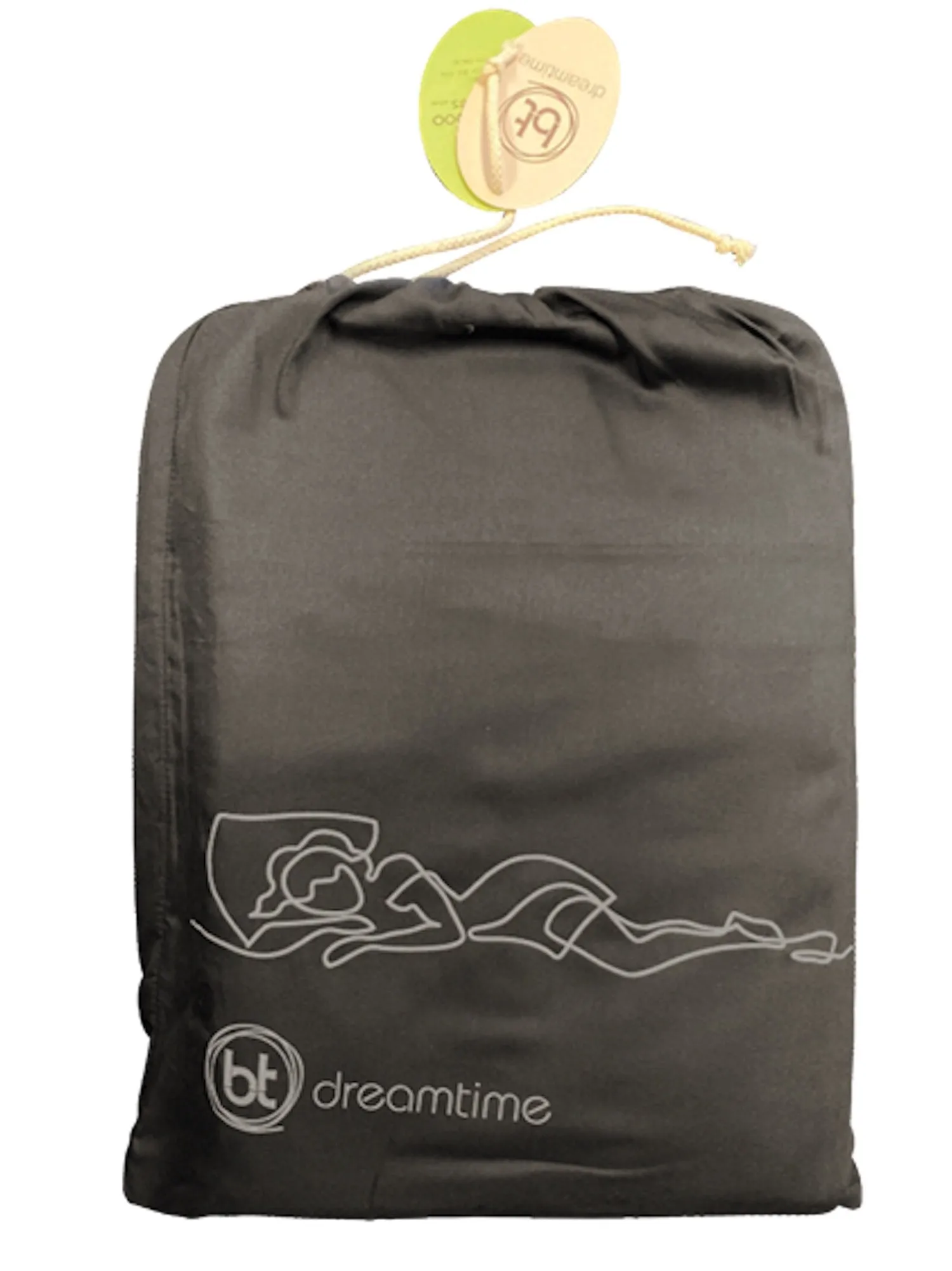 Bamboo Fitted Sheet (Queen) - Slate
