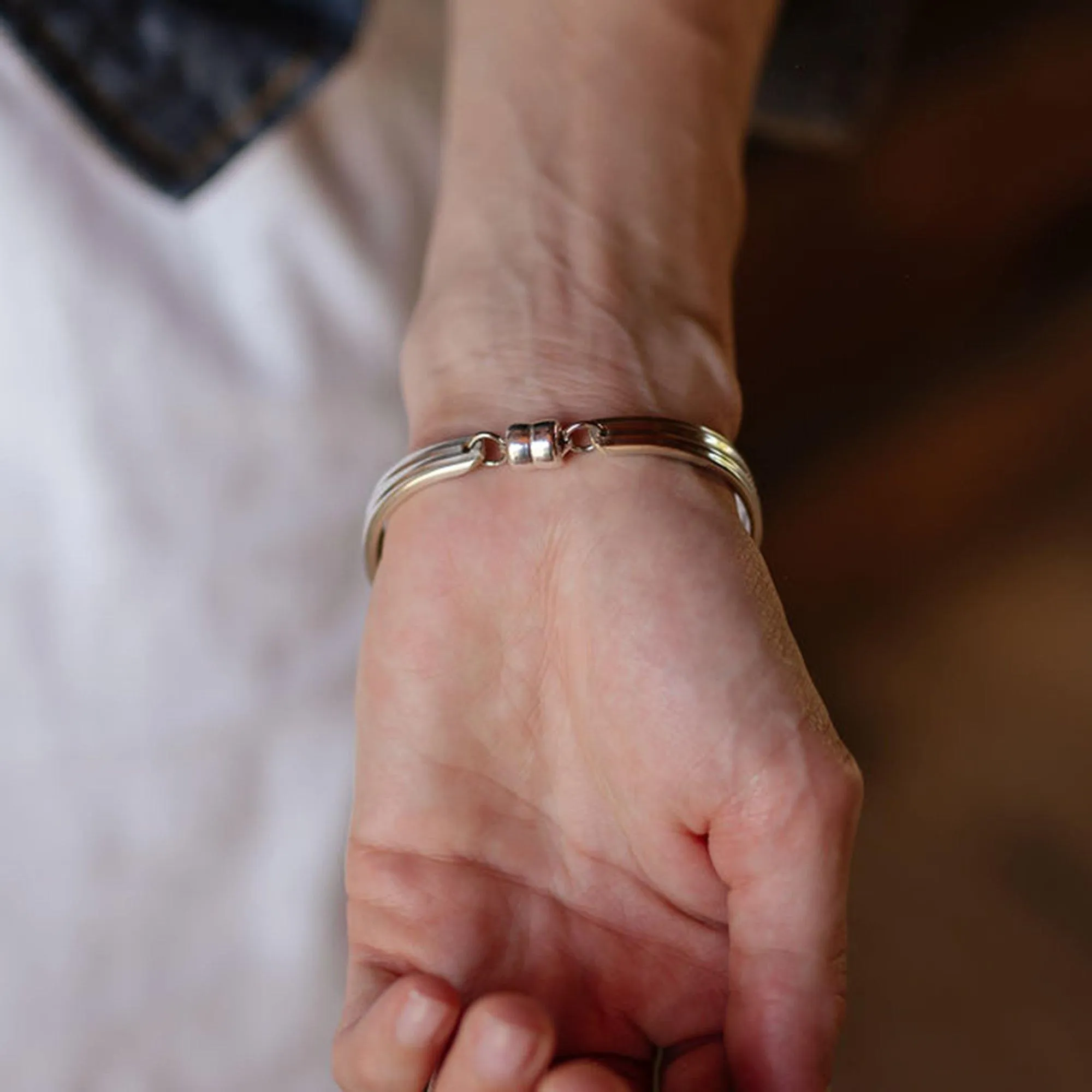 Daffodil 1950 Spoon Bracelet