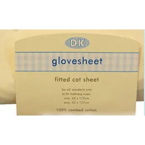 DK Cotton Fitted Cot Sheet