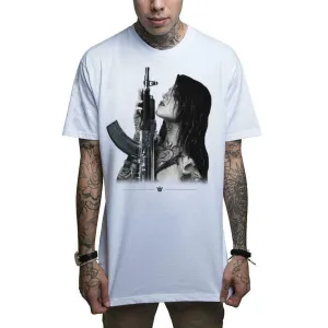 Gun Play White Mens T-Shirt