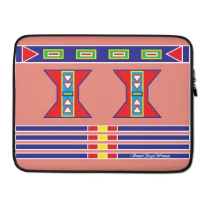 Live Crow Pink Laptop Sleeve