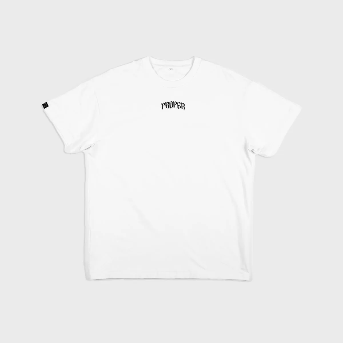 PROPER FITTED TEE WHITE