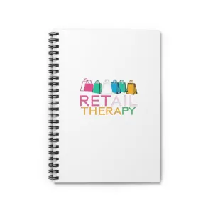 Retail Therapy Spiral Notebook - Ruled Line