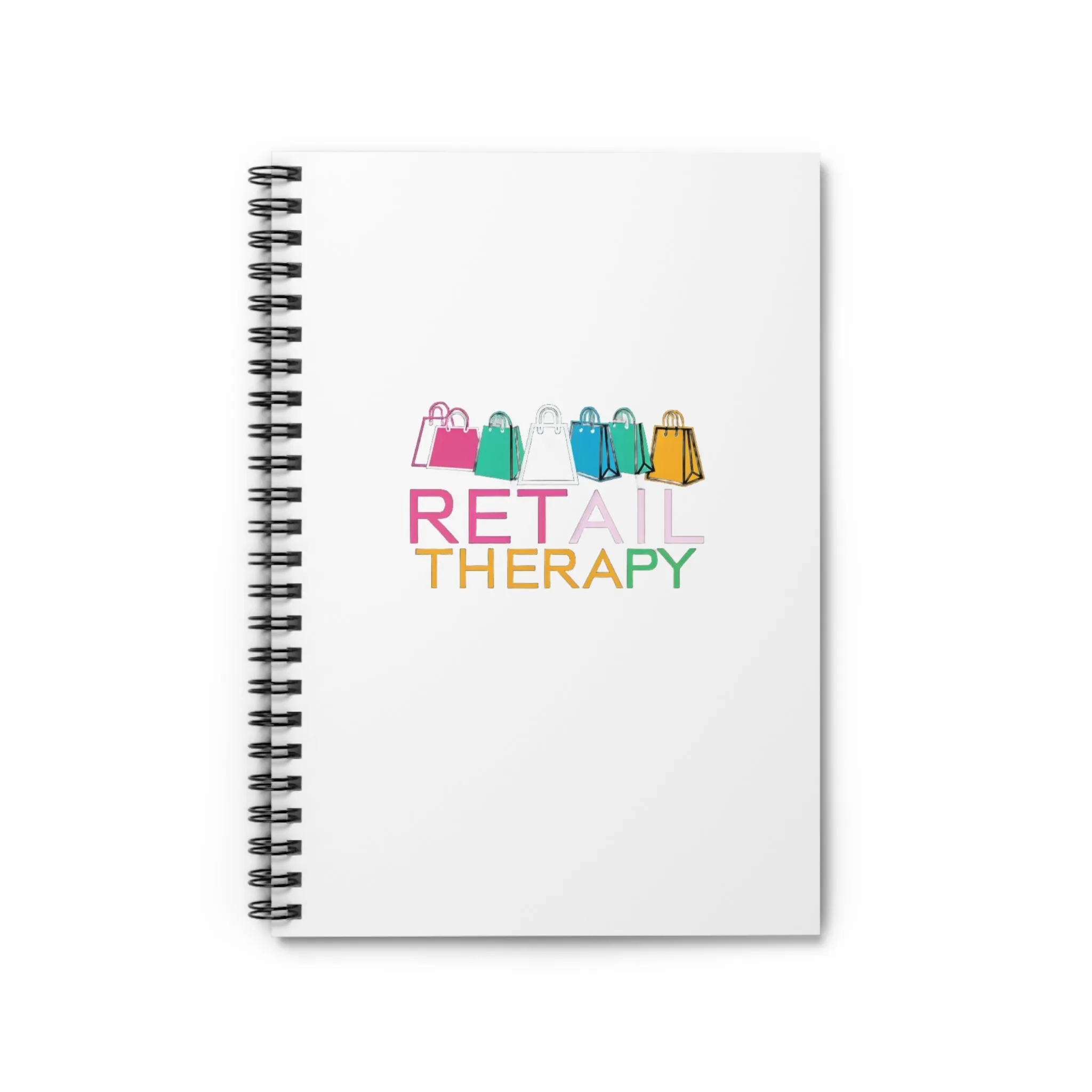 Retail Therapy Spiral Notebook - Ruled Line