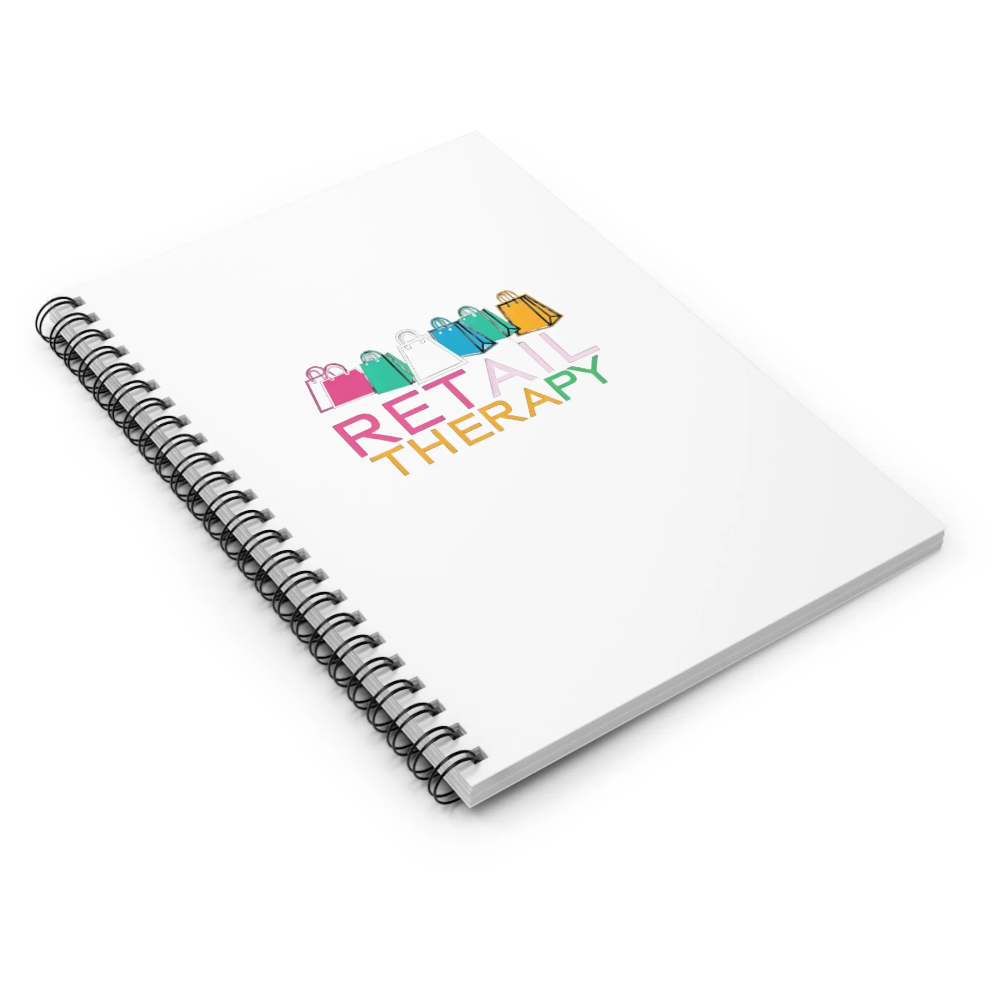 Retail Therapy Spiral Notebook - Ruled Line