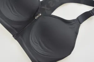 Victoria's Secret Knockout Front-Close VSX Sport Bra Negro Cierre 34DD