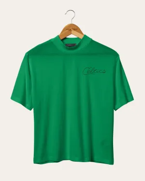Women's NBA Boston Celtics Mock Neck Tee